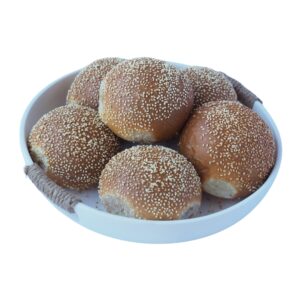 Petit pain challah blanc